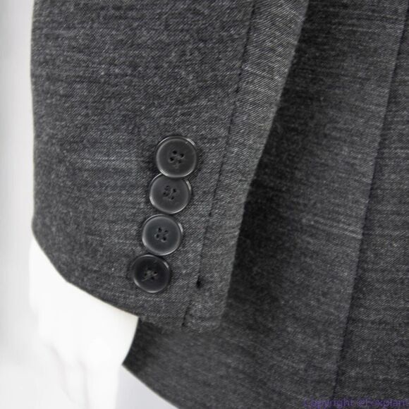 Ann Taylor wool blend blazer jacket, color grey, size 6 - Picture 5 of 16